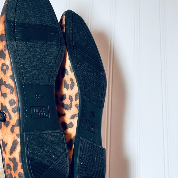Time and Tru Women’s Size 8.5 Leopard Print Flats NWT - Picture 7 of 10